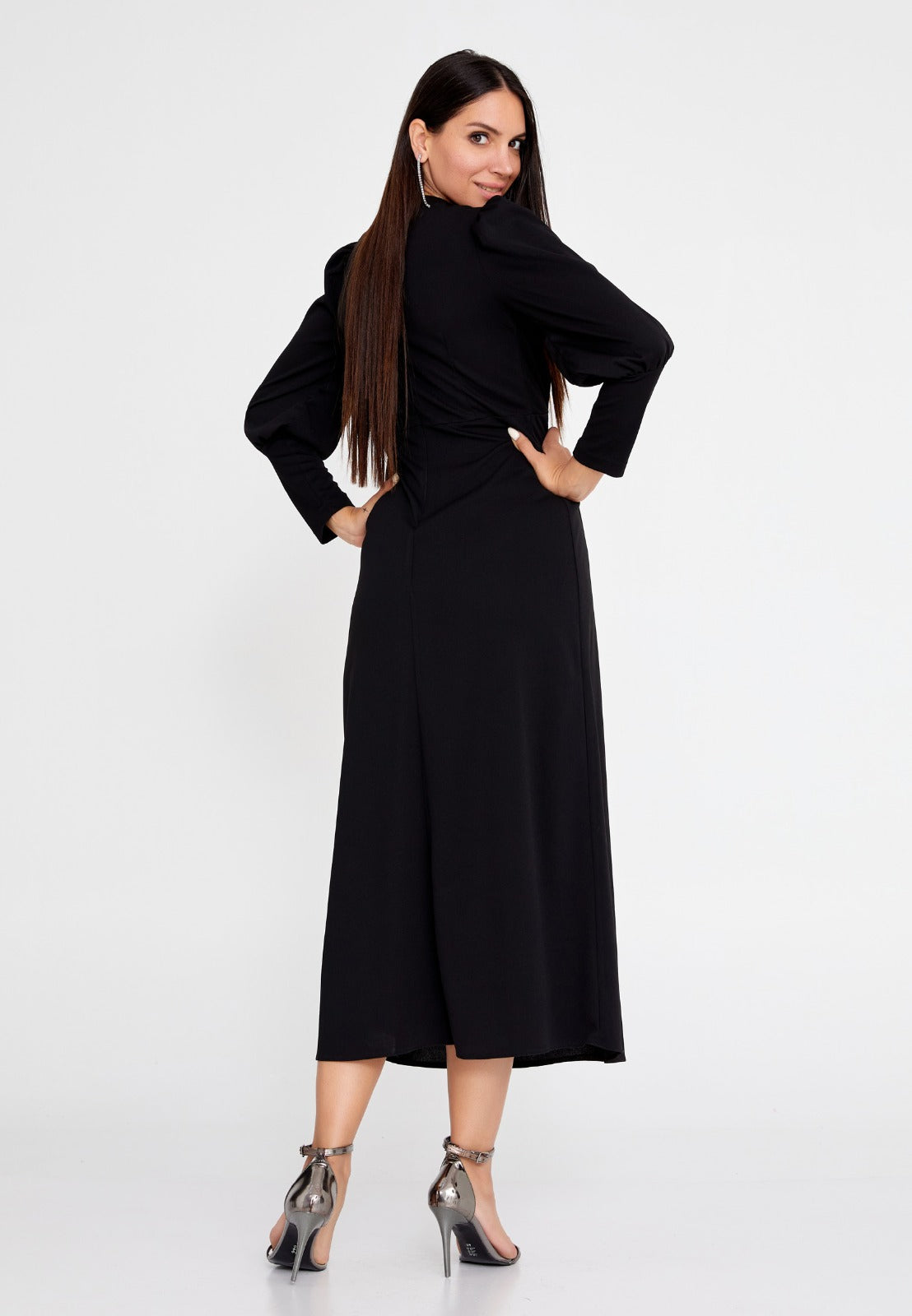 Black Midi Dress 2