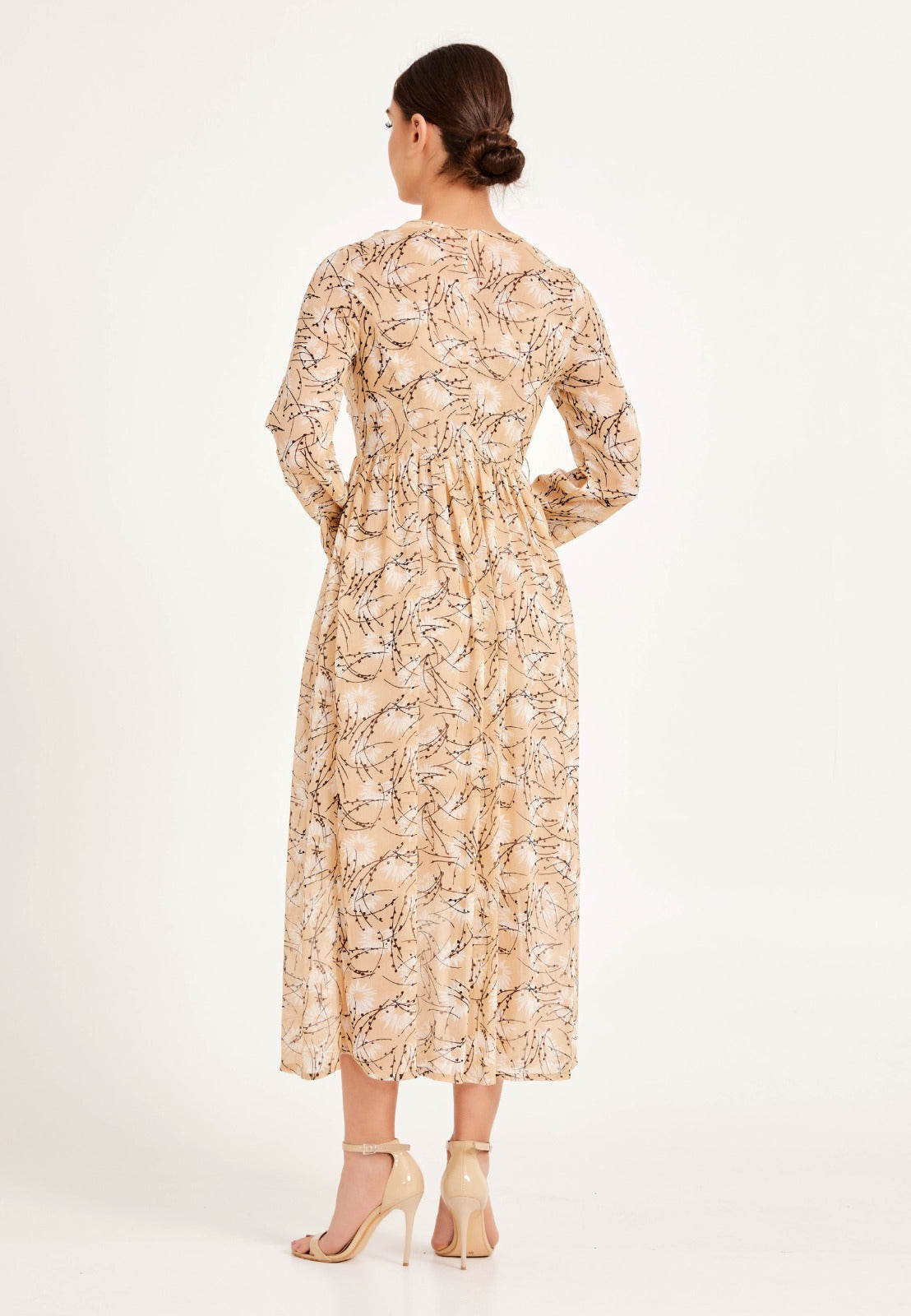 Beige Maxi Dress 4