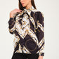 Black Ecru Blouse 1