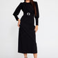Black Midi Dress 1