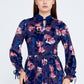 Blue Velvet Maxi Dress 2