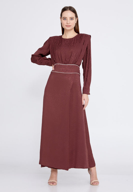 Bronze Maxi Dress 2