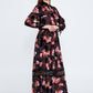 Black Velvet Maxi Dress