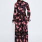 Black Velvet Maxi Dress