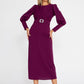 Purple Midi Dress 3