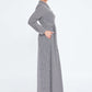Grey Linen Maxi Dress 3
