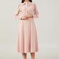 Natural Pink Maxi Dress 1