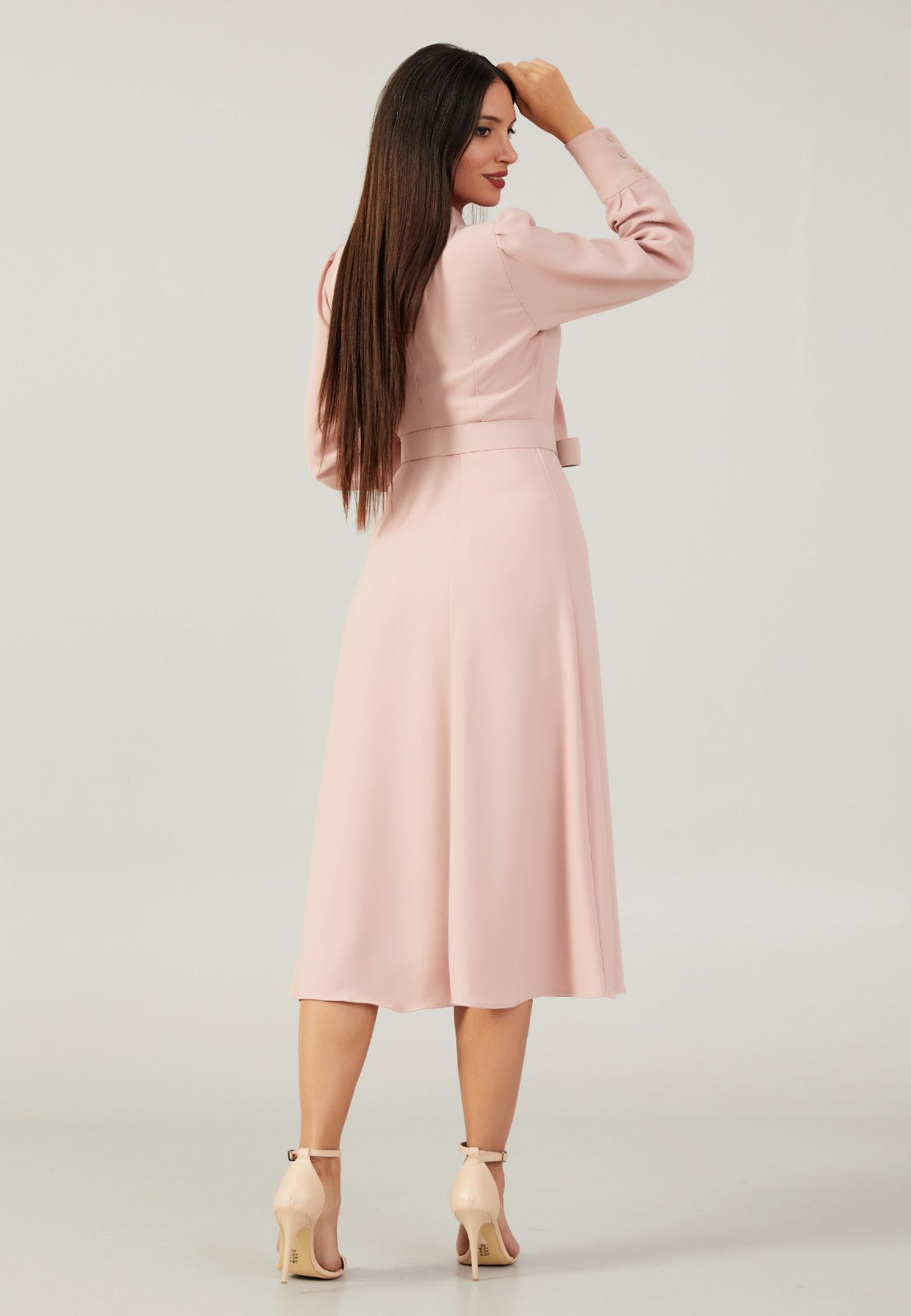 Natural Pink Maxi Dress 4
