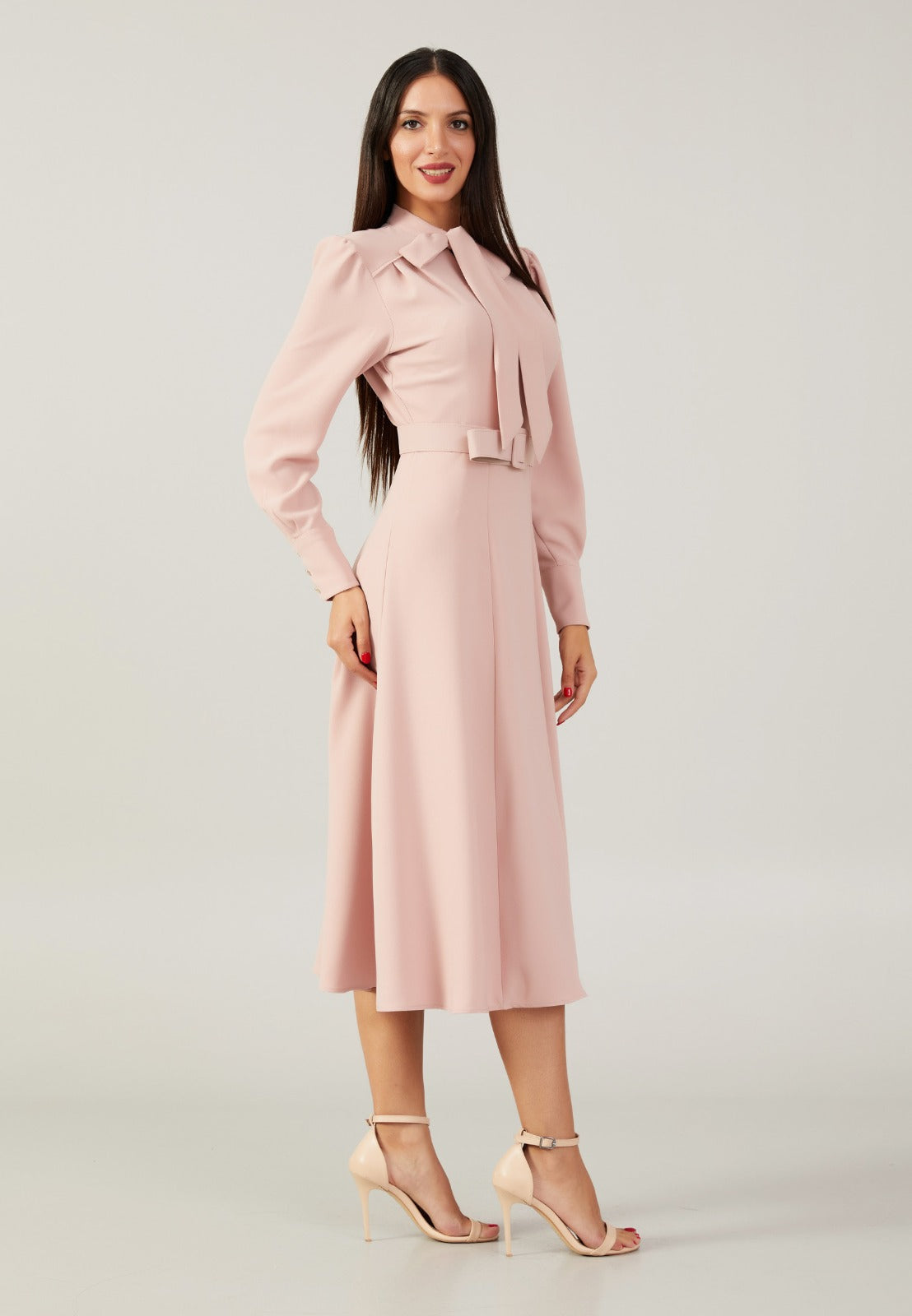 Natural Pink Maxi Dress 3