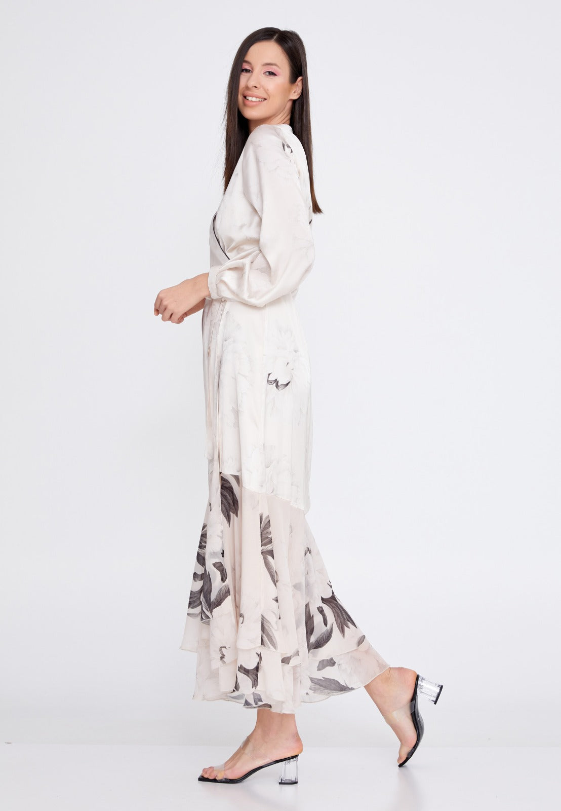 Subtle Elegance Satin Maxi Dress 2